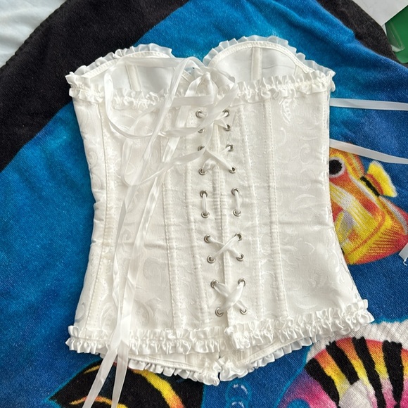 White bustier corset - Picture 5 of 5